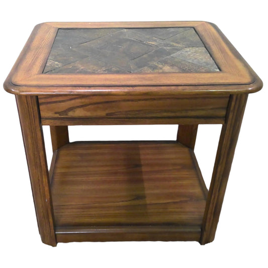 Tile-Top End Table