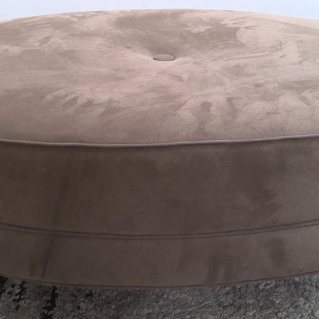 43" Gray Ottoman