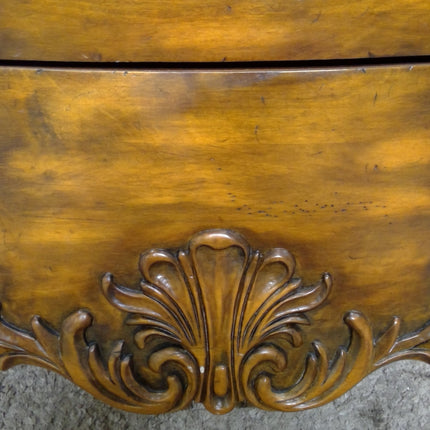 45" 4-Drawer Ornate Wood Dresser