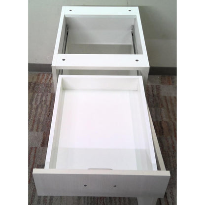 18" White Base Cabinet