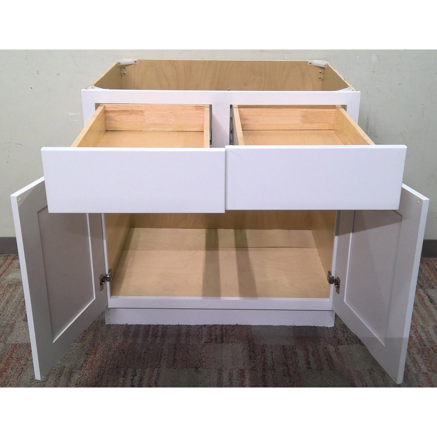 33" White Base Cabinet