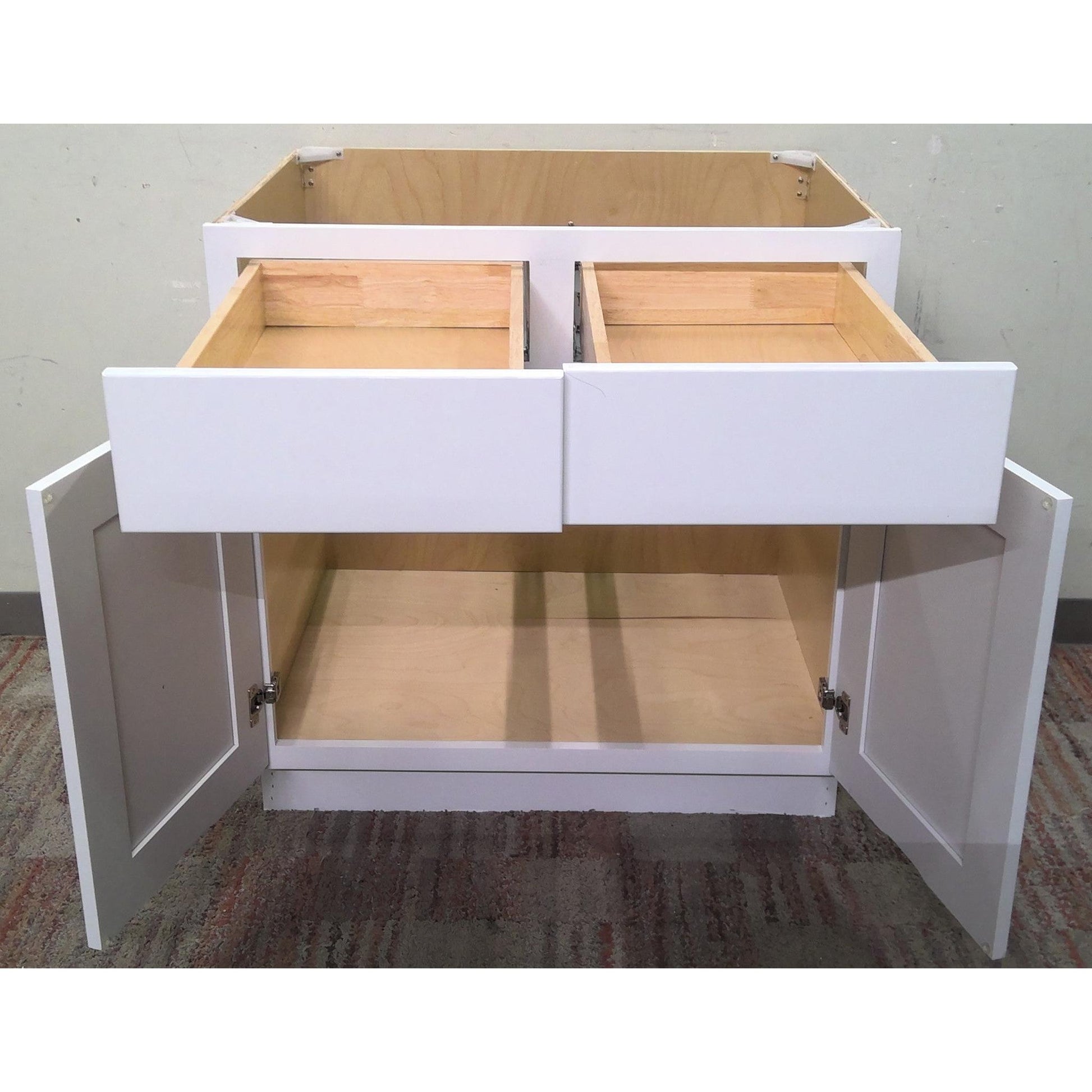33" White Base Cabinet
