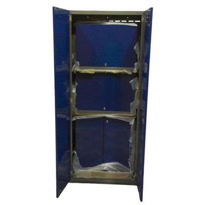 4-Piece Blue Steel Garage Storage Set