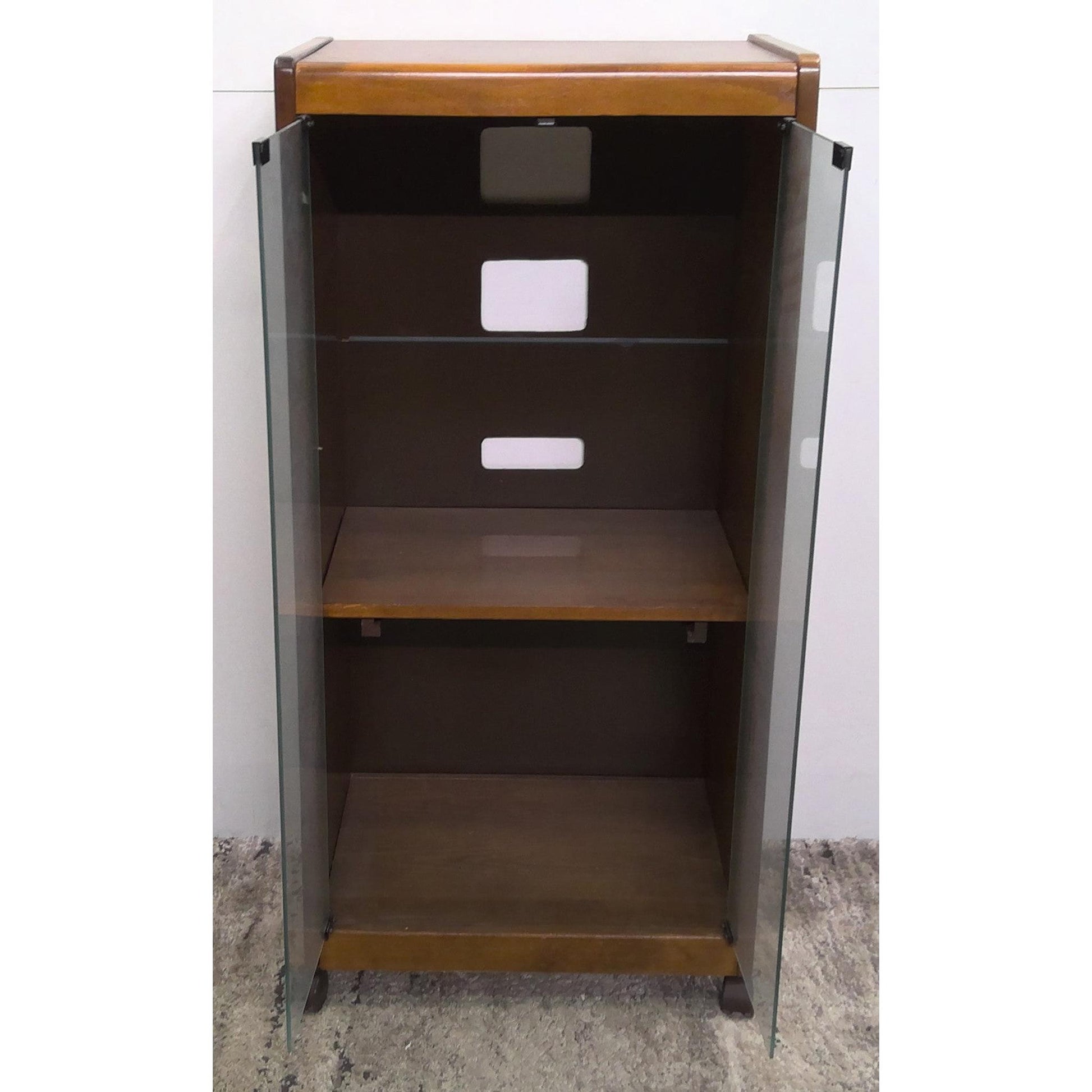 Rolling Media Cabinet