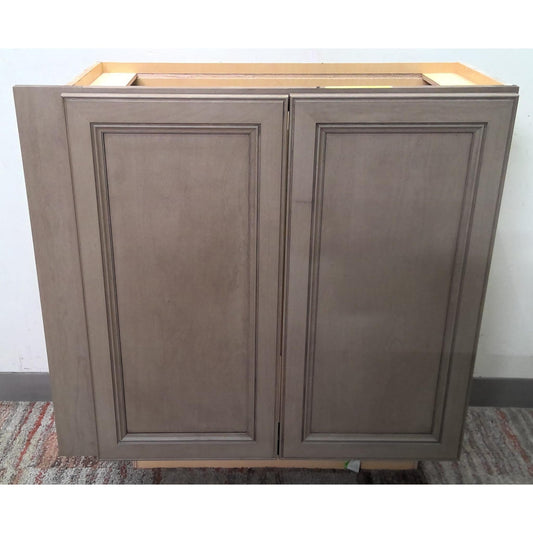 33" Gray Base Cabinet