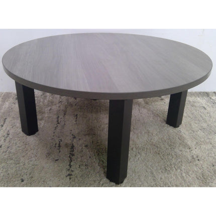 Round Gray Coffee Table