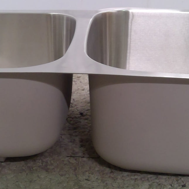 31.5" Double Bowl Stainless Steel Drop-In Sink (Added 08/12/2026)
