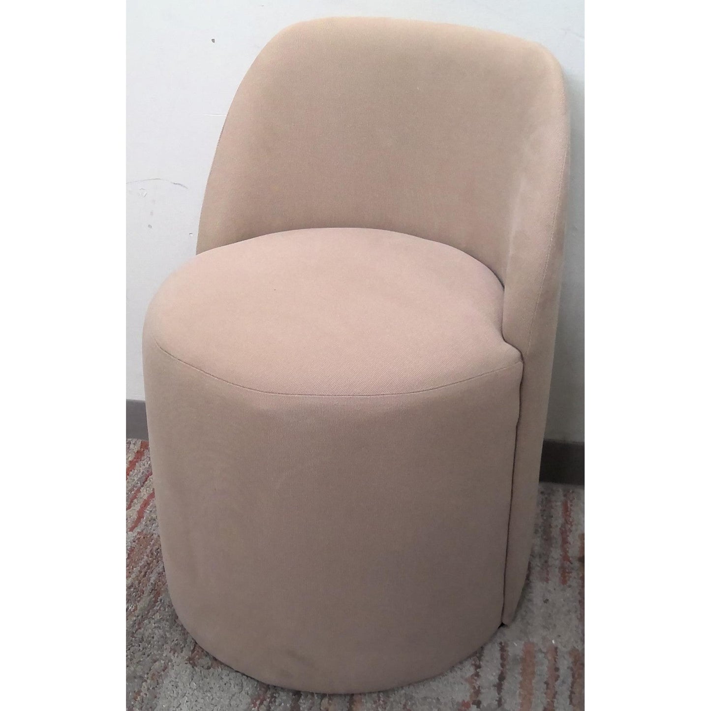 Tan Barrel Chair