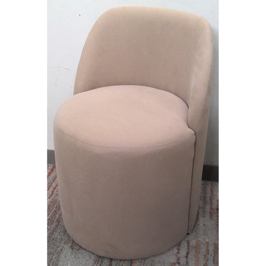 Tan Barrel Chair