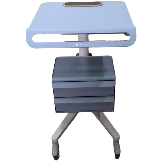 Mobile Workstation with Drawers, front