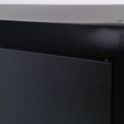 30" Black and Gray Steel Storage Locker