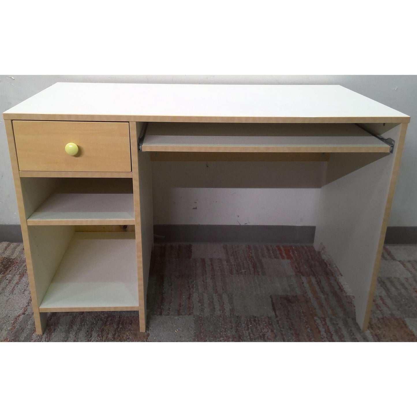 43" White Desk