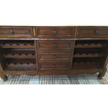 60" Baker Furniture Milling Road Wine Console