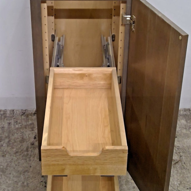 15" Base Cabinet with 2 Internal Drawers