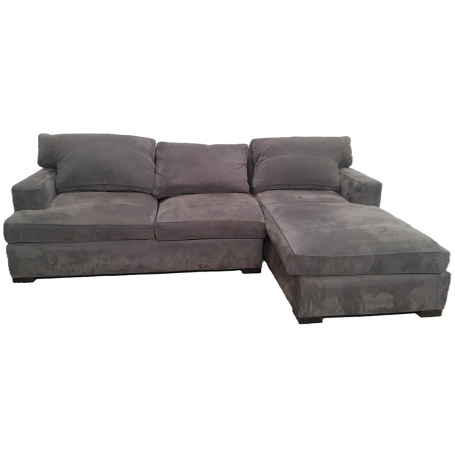 105" Gray 2-Piece Sectional Sofa (Added 07/29/2026)