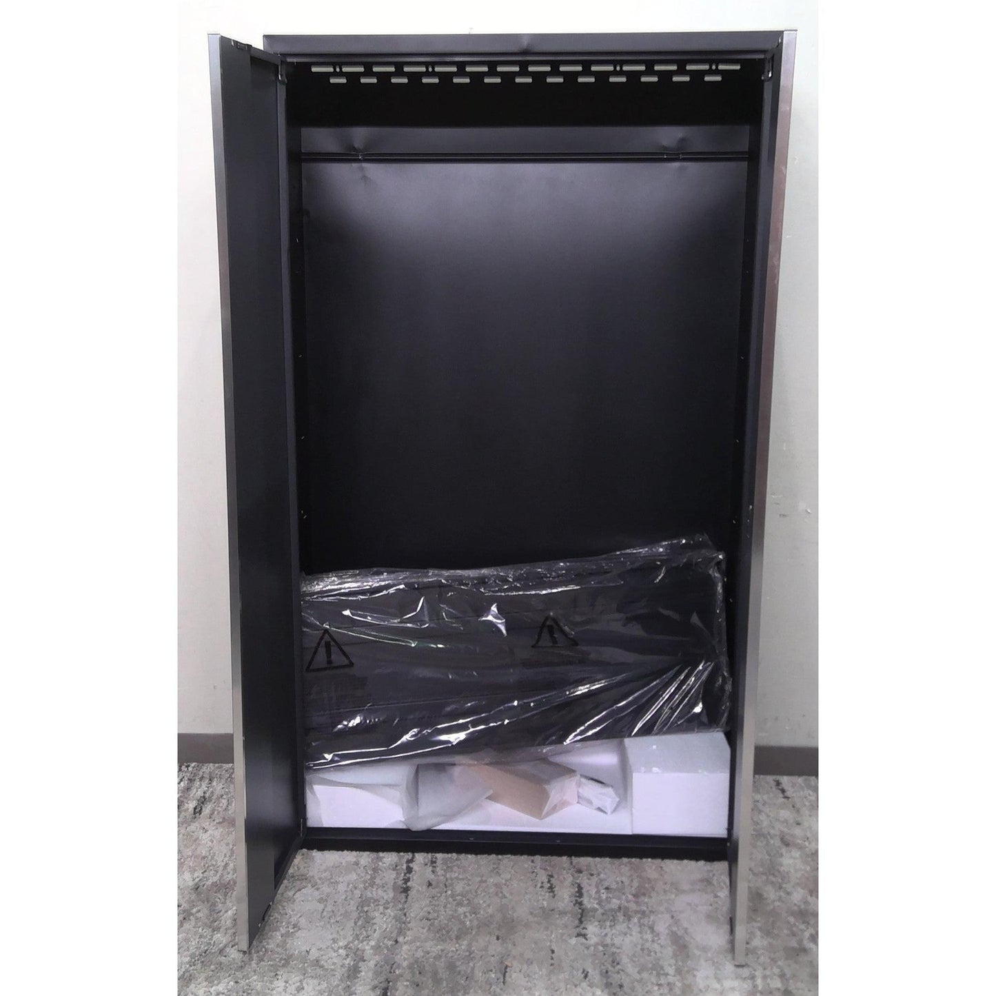 42" x 72" Black and Gray Multi-Use Steel Storage Locker