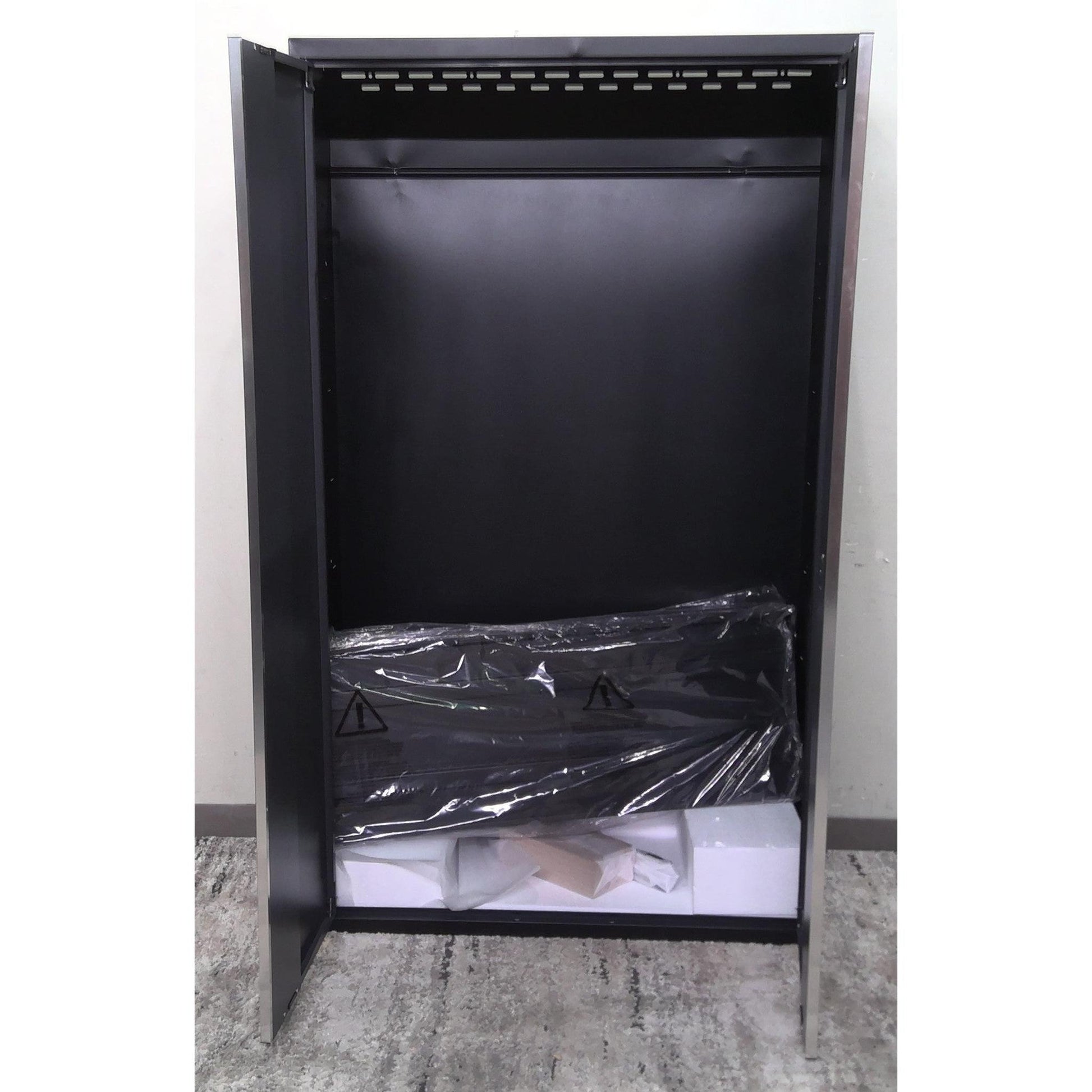 42" x 72" Black and Gray Multi-Use Steel Storage Locker
