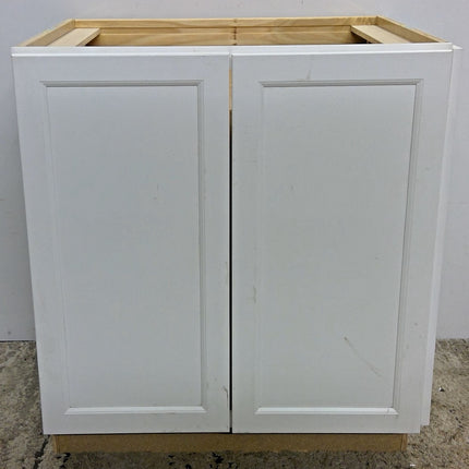 31" White Base Cabinet