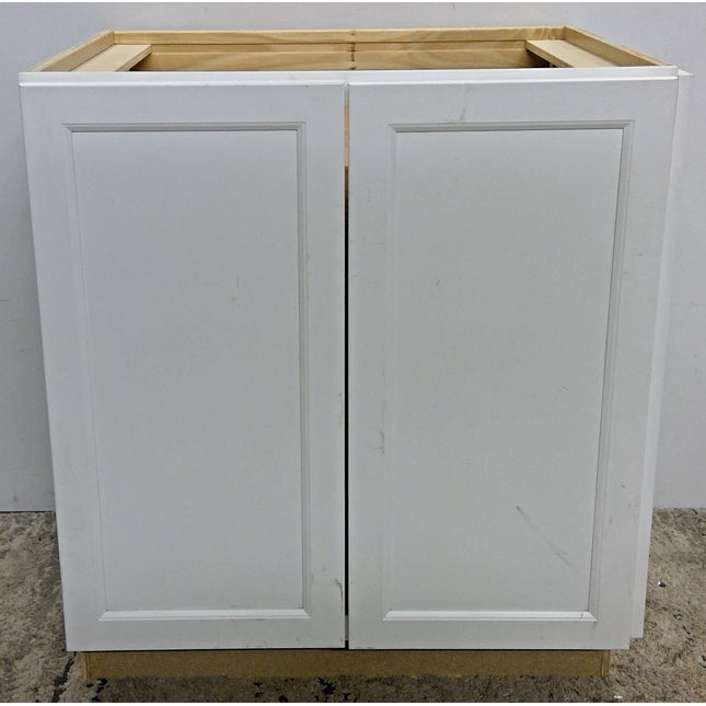 31" White Base Cabinet