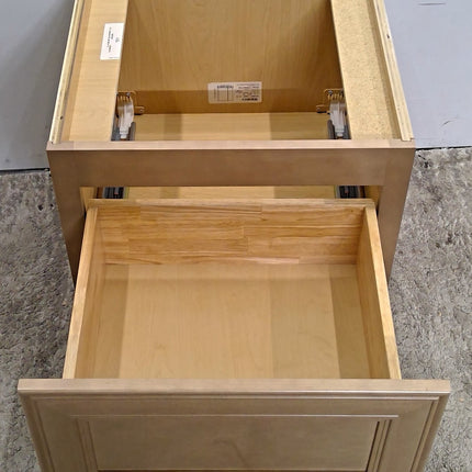 21" Short 1-Drawer Base Cabinet