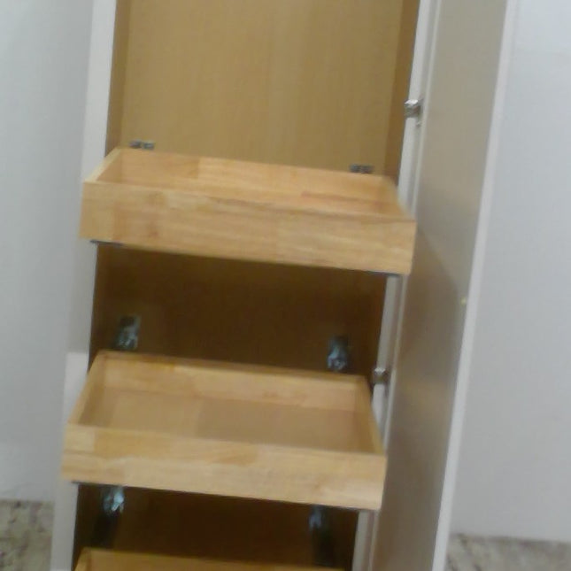 24" x 61.5" White Pantry Cabinet