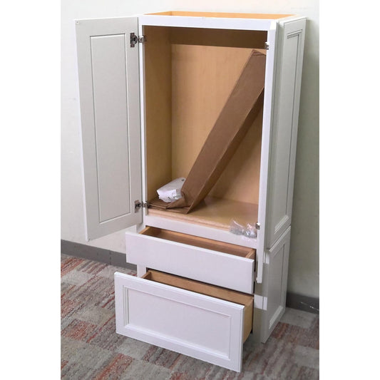 26" White Upper Cabinet