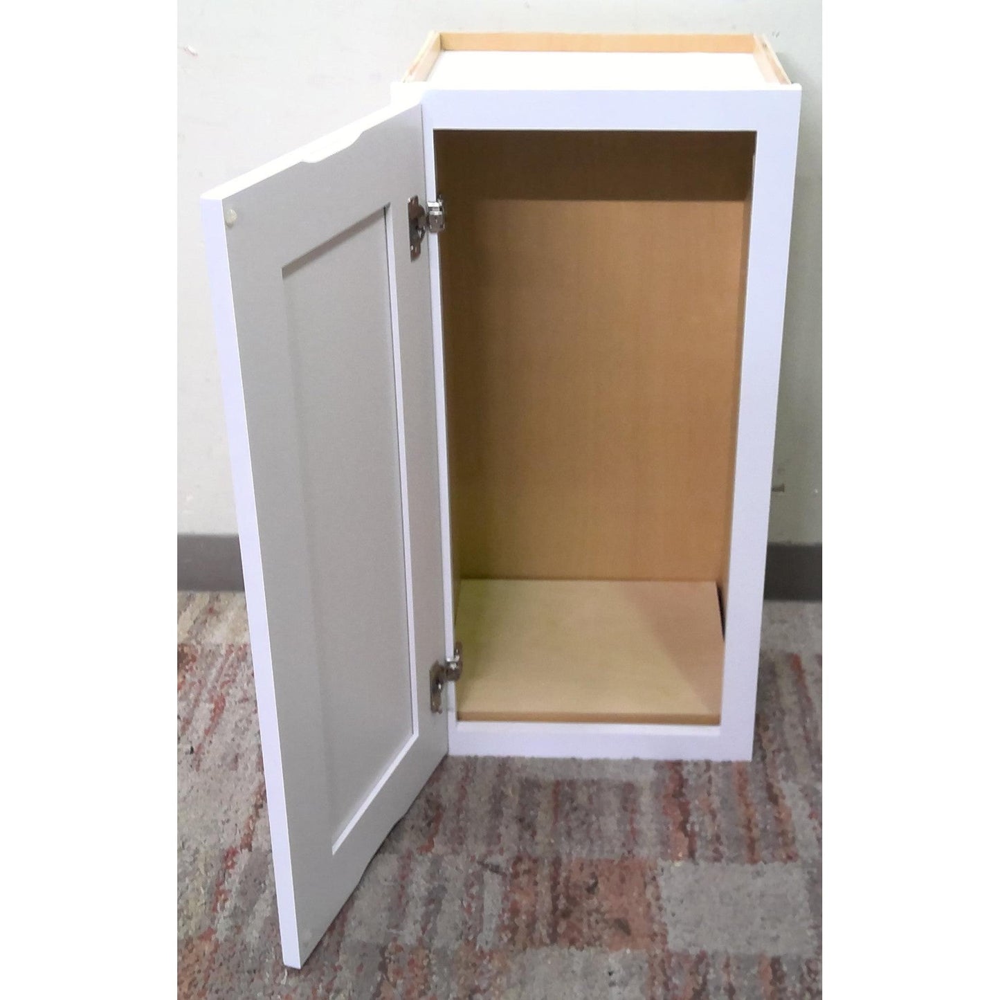 15" White Upper Cabinet