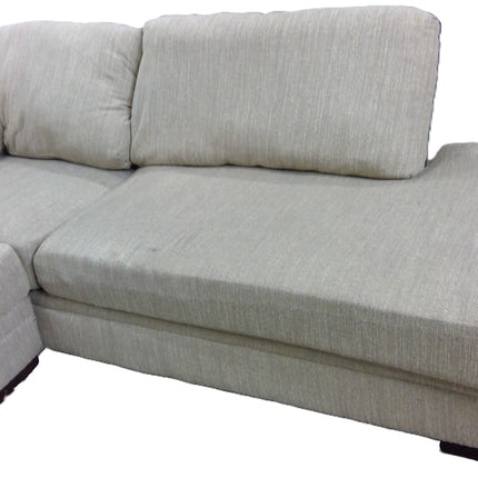 Tan 2-Piece Sectional Sofa