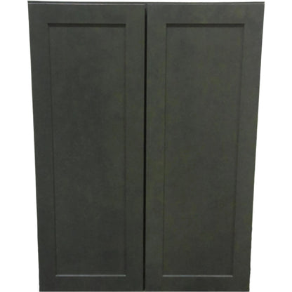 27" x 36" 2-Door Gray Wall Cabinet