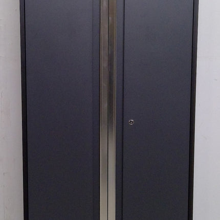 30" Black and Gray Steel Storage Locker