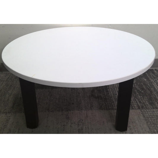 White Round Coffee Table