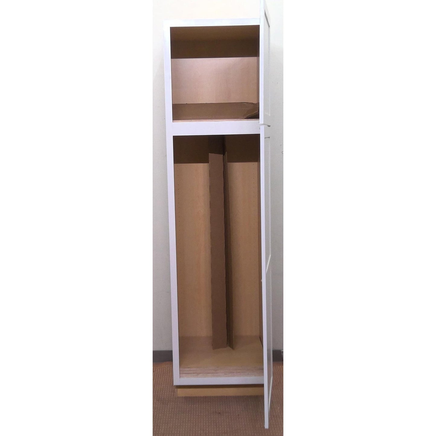 24" x 90" White Pantry Cabinet