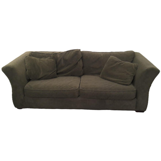 92" Green Sofa