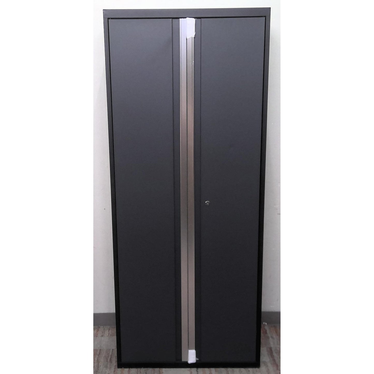 30" x 72" Black and Gray Multi-Use Steel Storage Locker