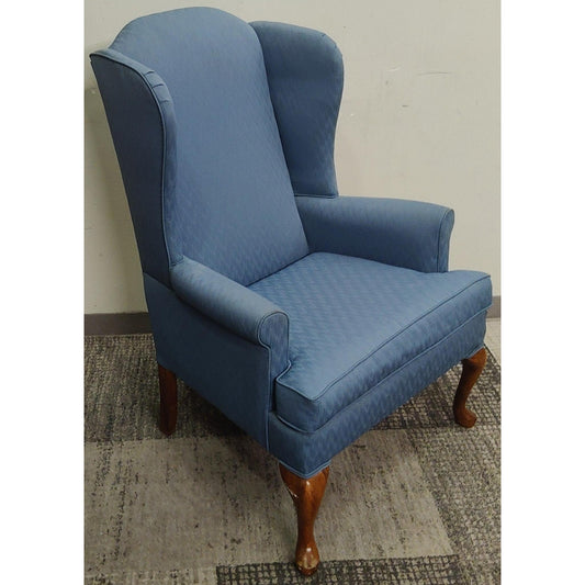 Blue Wingback Chair