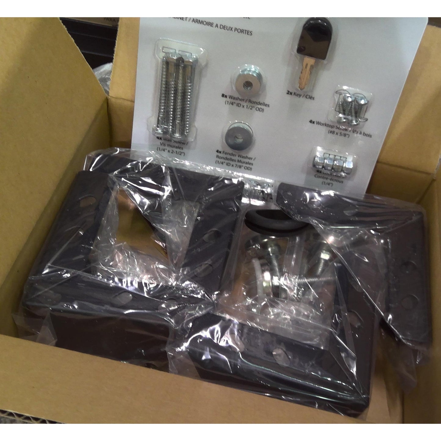 24" Black Steel Base Cabinet