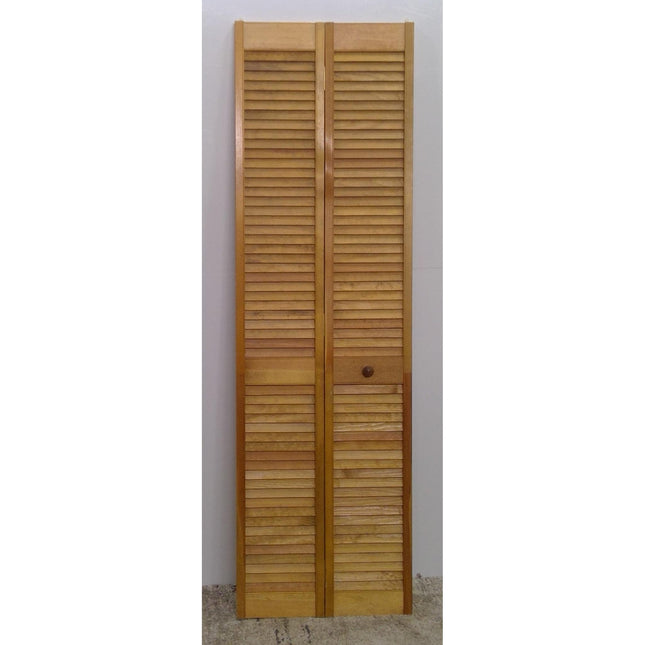23.5" x 78.5" Louver Wood Bifold Closet Door (Added 07/22/2026)