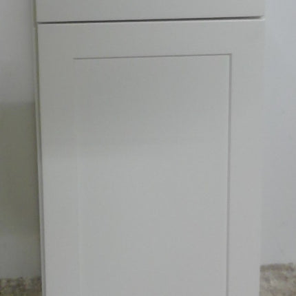 15" White Base Cabinet