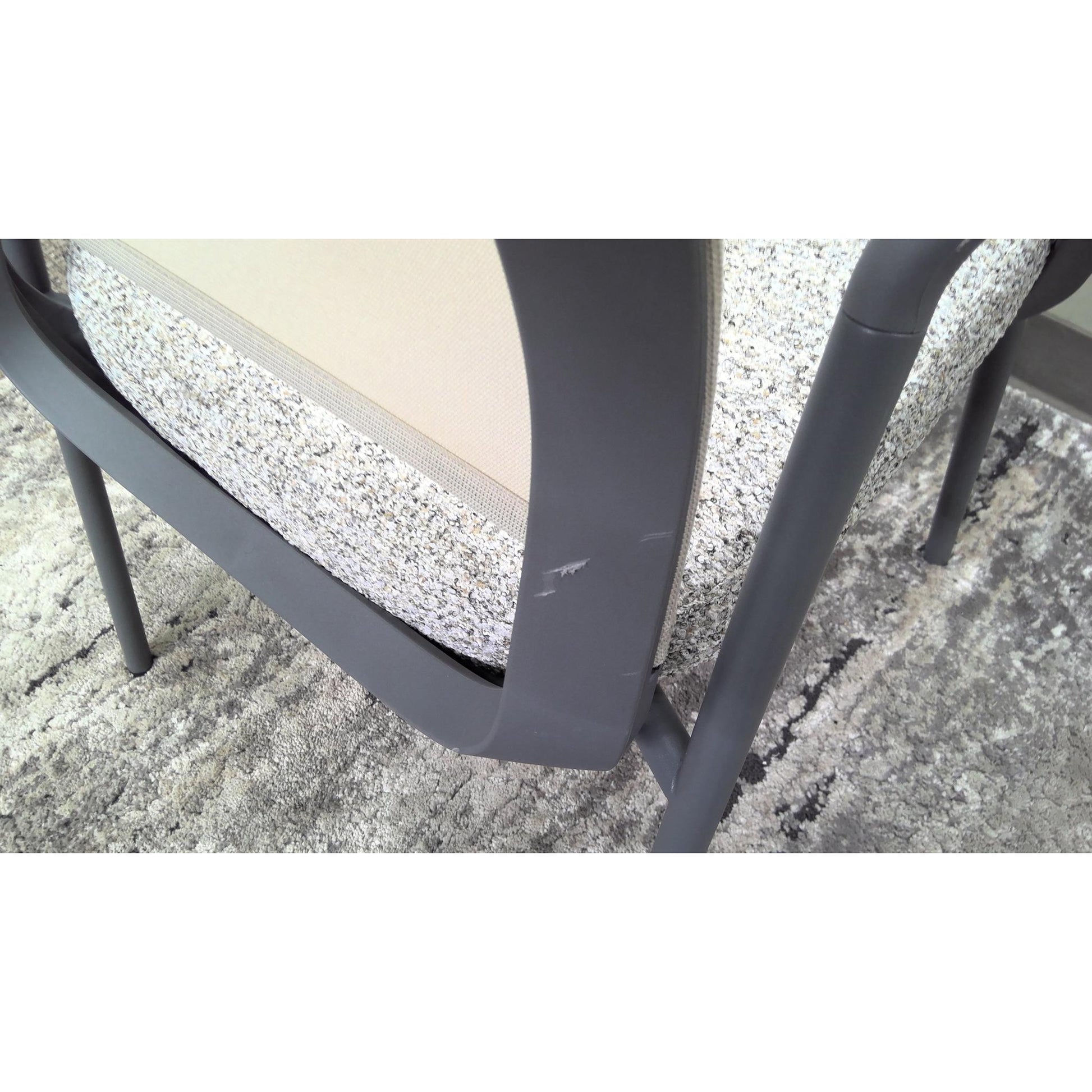 Gray Guest Chair