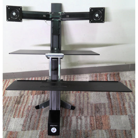 Ergotron WorkFit Dual Monitor Standing Desk Converter
