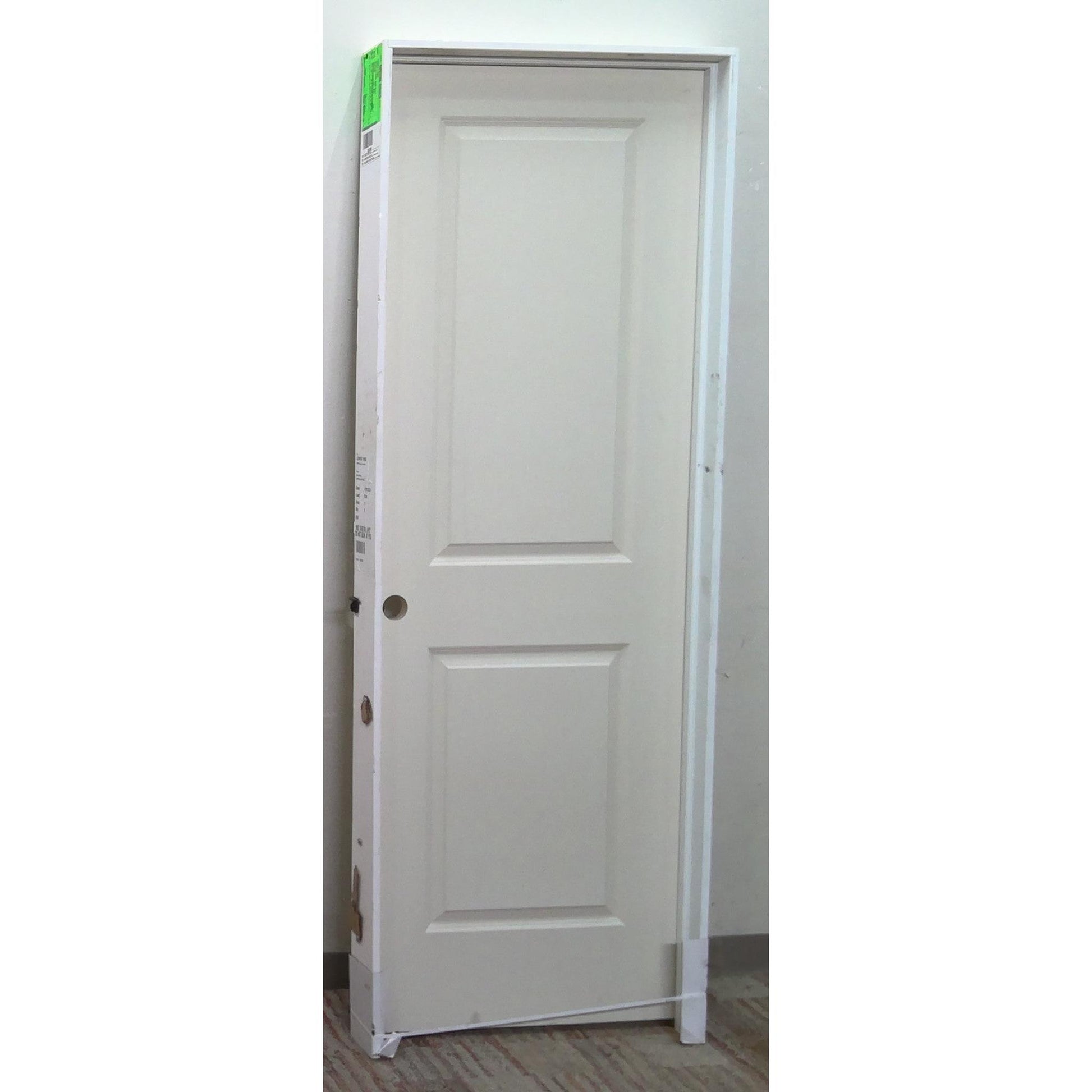 28" x 80" Prehung 2 Panel Hollow Core Door