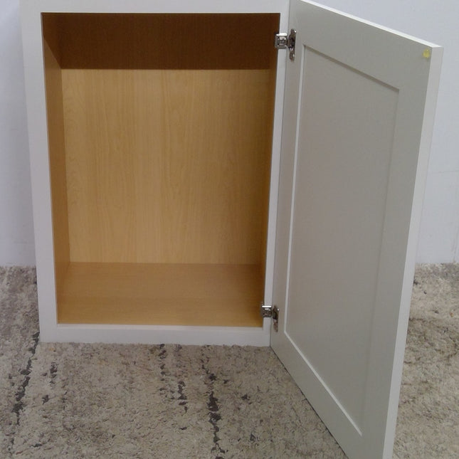 21" x 30" White Plywood Upper Cabinet