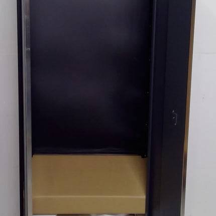 30" Black and Gray Steel Storage Locker