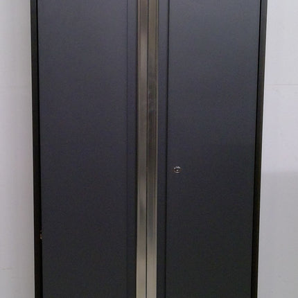 30" Black and Gray Steel Storage Locker