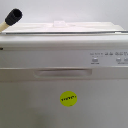 24" White Whirlpool Dishwasher