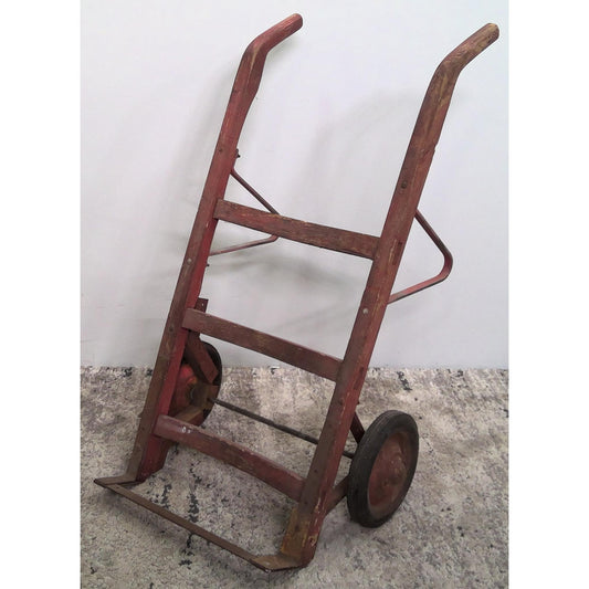 Vintage Wood Barrel Dolly