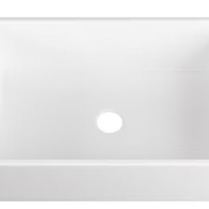 Farmhouse Apron Front 33-in x 20-in Ceramic Single Bowl Kitchen Sink