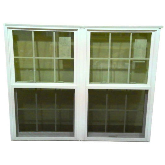 62" x 48" 2-Wide Double-Hung Window