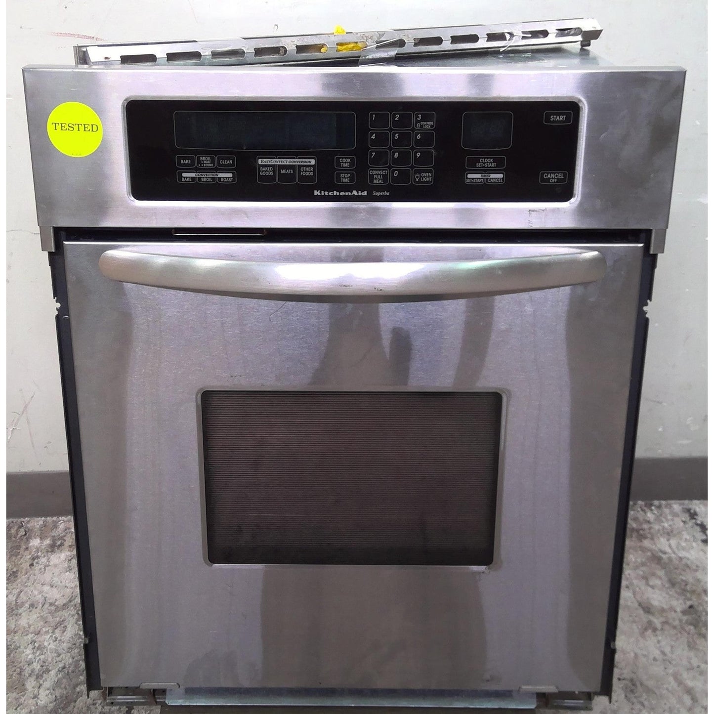 KitchenAid 24" Stainless Steel Single Electric Wall Oven