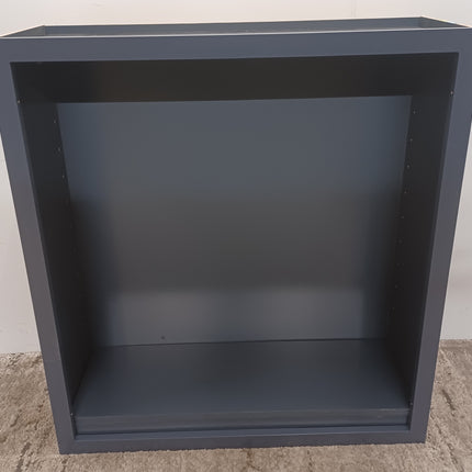 33" x 36" Blue Open Upper Cabinet